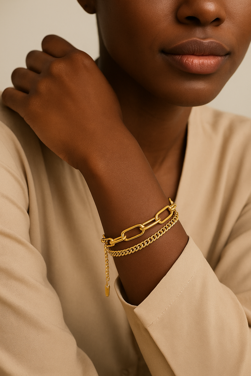 Orla Double Chain Bracelet