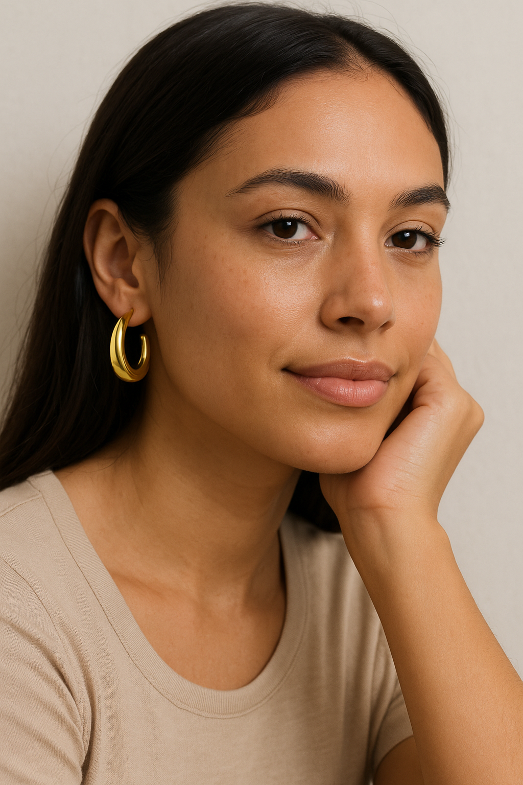 Oksana Hoop Earrings