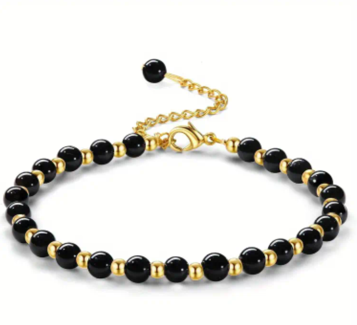 Rumi Beaded Bracelet | 14K Gold Plated