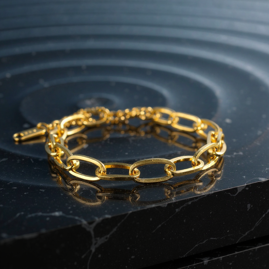 Orla Chain Bracelet | 18K Gold Plated