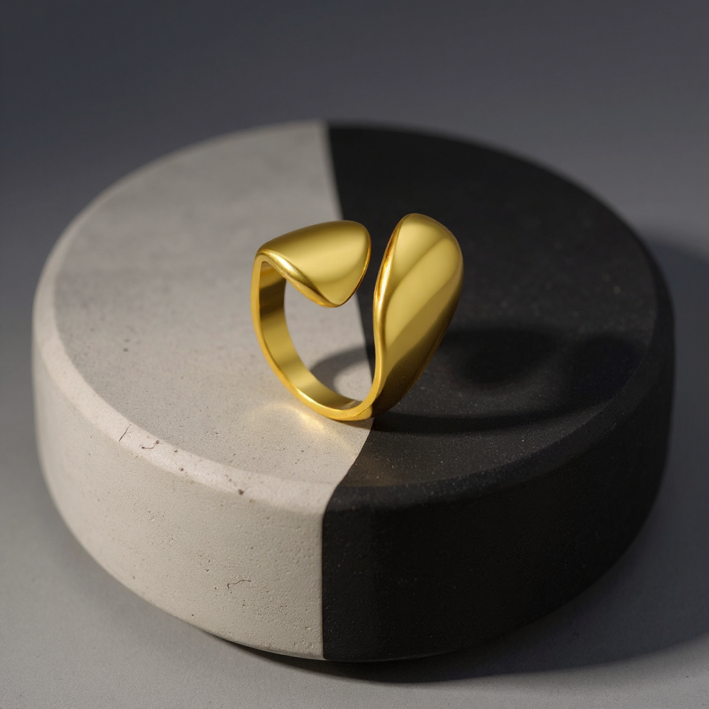 Olania Geometric Ring