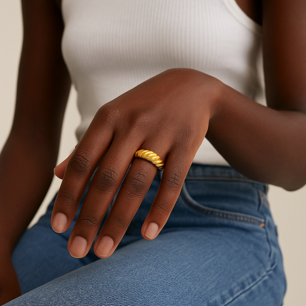 Osaka Ribbed Ring