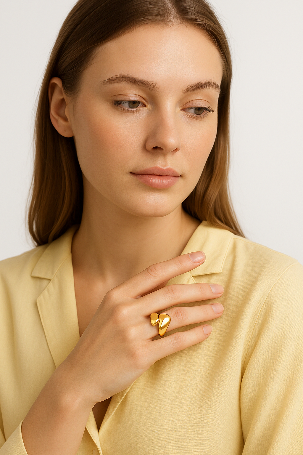 Olania Geometric Ring