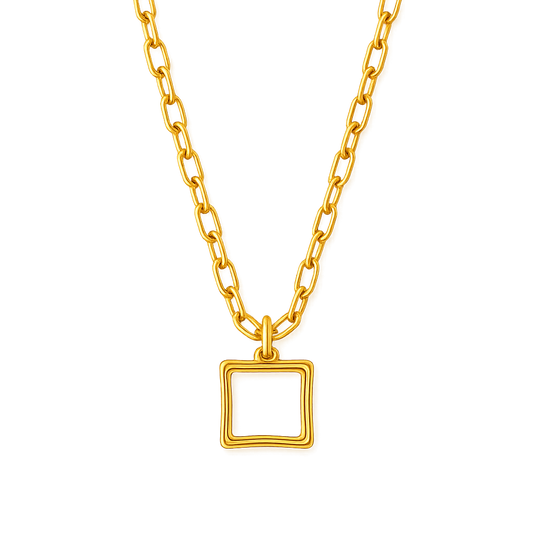 Romy Pendant Necklace | 18K Gold Plated
