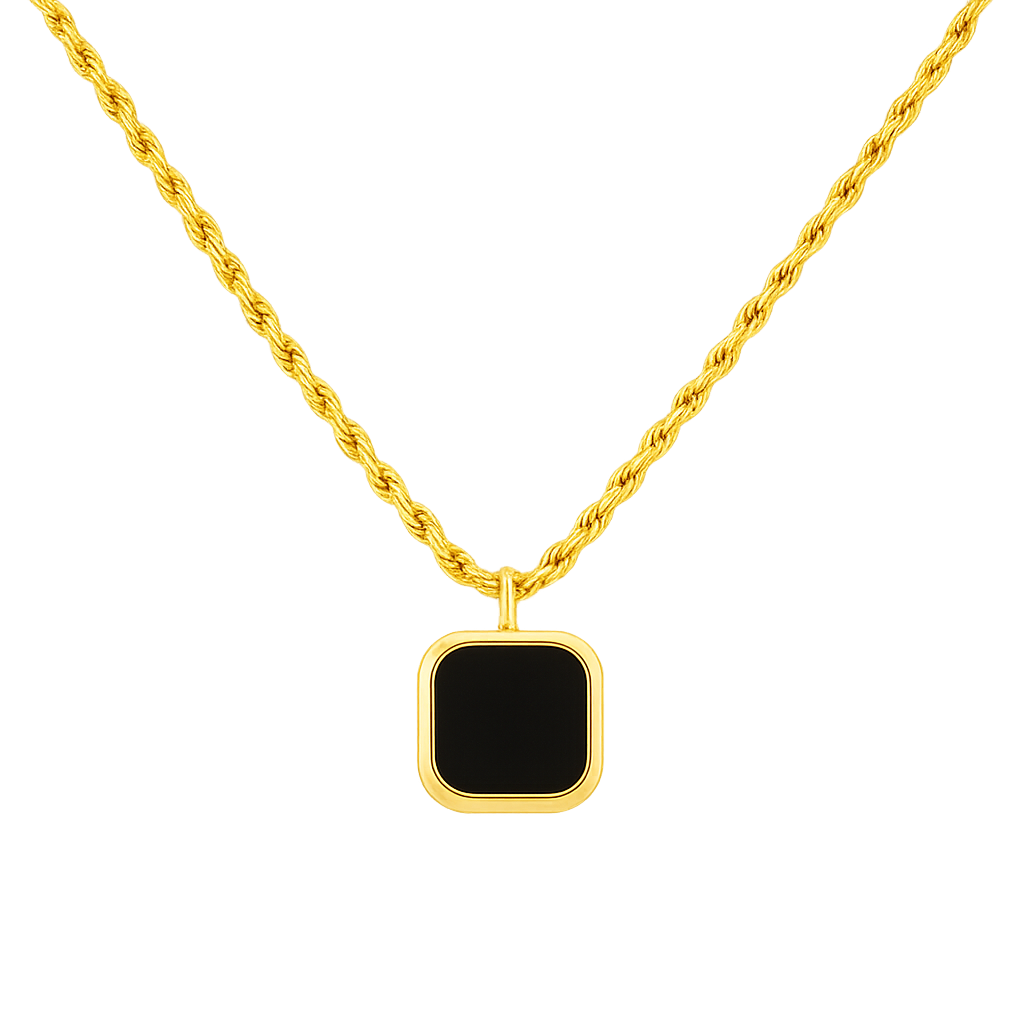 Ruyel Pendant Necklace | 18K Gold Plated