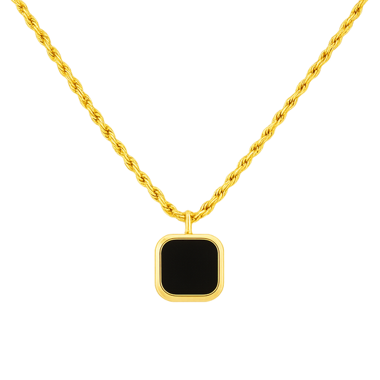 Ruyel Pendant Necklace | 18K Gold Plated