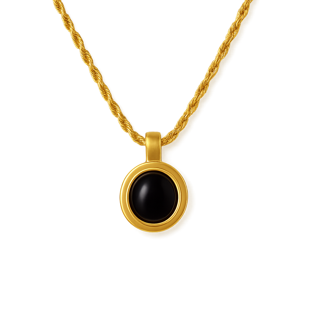 Royal Pendant Necklace | 18K Gold Plated
