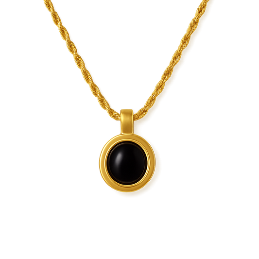 Royal Pendant Necklace | 18K Gold Plated