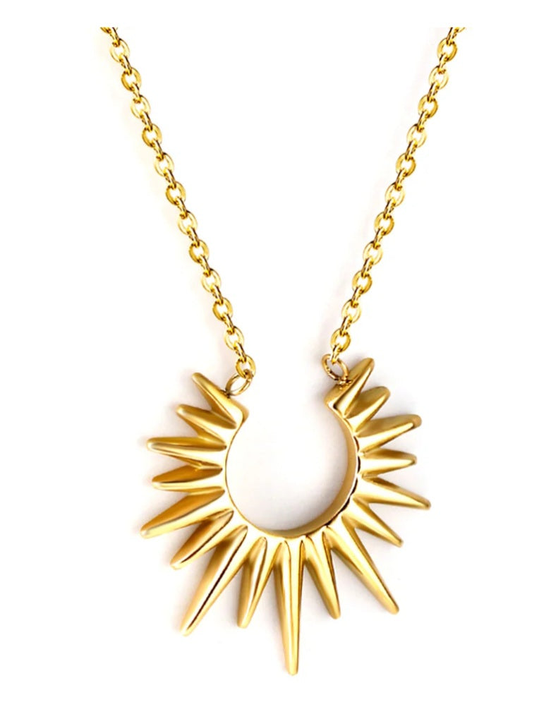 Ocean Half Circle Necklace