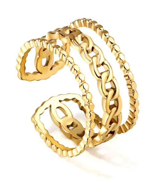 Onika 3 Layer Ring
