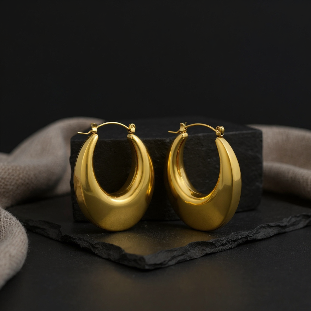Oksana Hoop Earrings