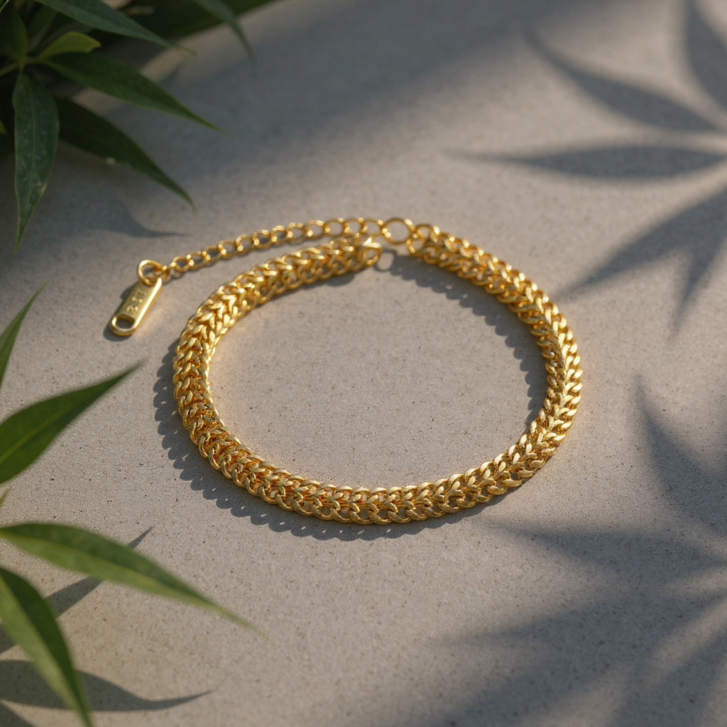 Oriana Woven Chain Bracelet