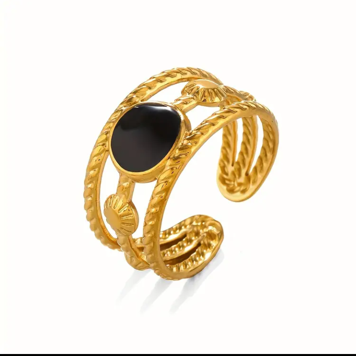 Rue Resin Ring